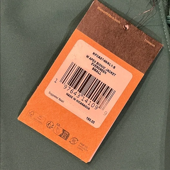 The North Face Deep Teal Softshell Jacket - Picture 2 of 2